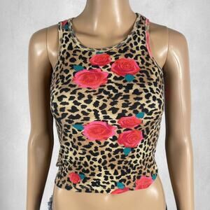 Faded glory leopard print tank